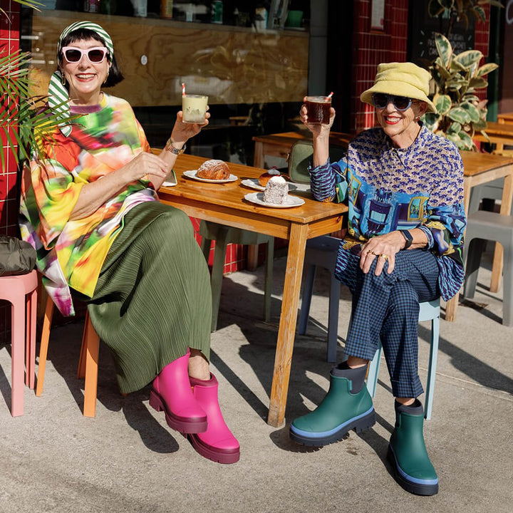 Tully Boot // Ocean Evergreen Gumboot Merry People