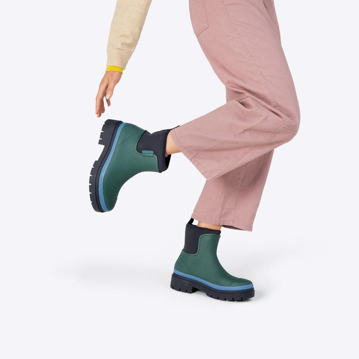 Tully Boot // Ocean Evergreen Gumboot Merry People