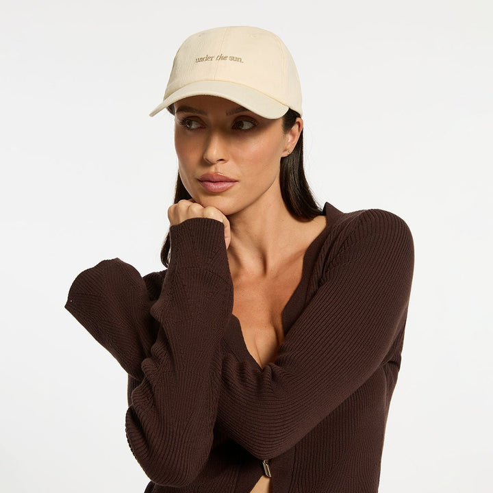 Under The Sun Cap - Cream - Stanleyandstone