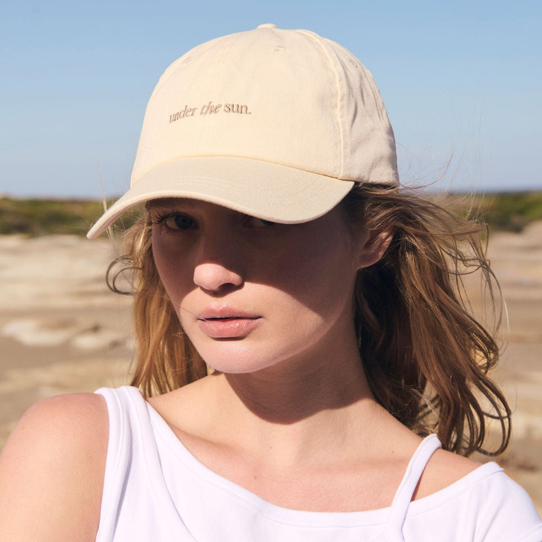 Under The Sun Cap - Cream - Stanleyandstone