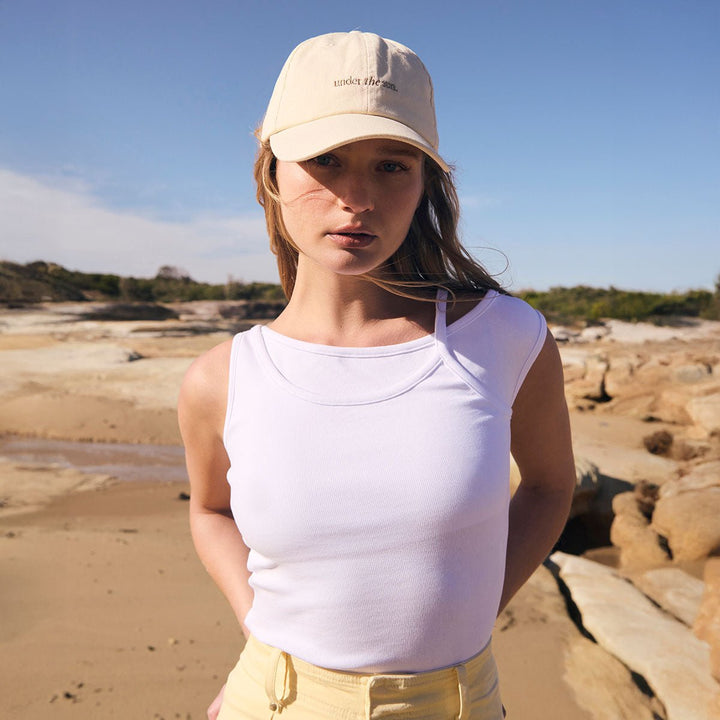 Under The Sun Cap - Cream - Stanleyandstone