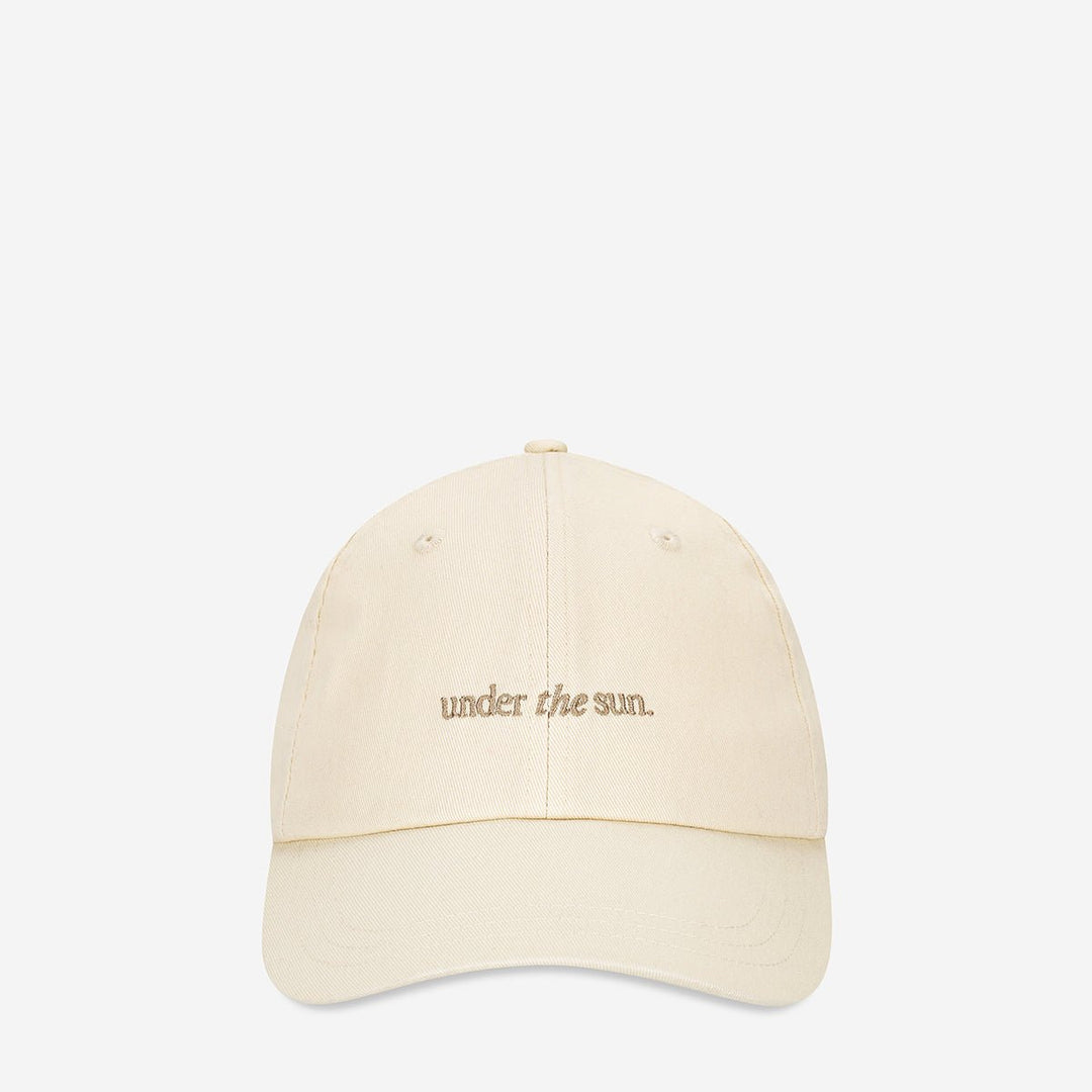 Under The Sun Cap - Cream - Stanleyandstone