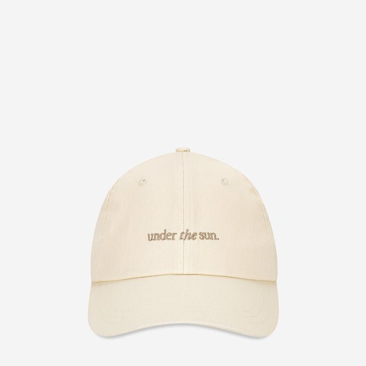 Under The Sun Cap - Cream - Stanleyandstone