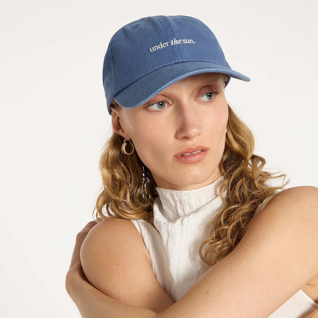 Under The Sun Cap - French Blue - Stanleyandstone