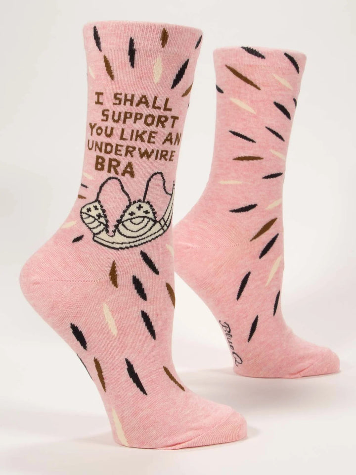 "Underwire Bra" Socks socks Blue Q Socks
