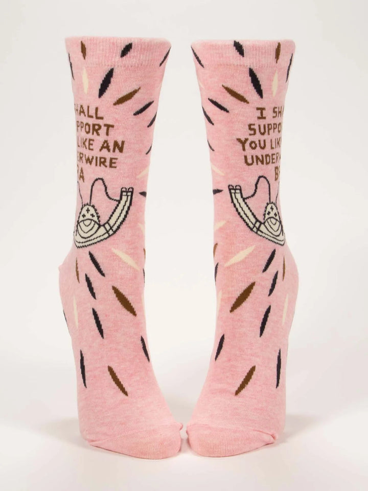 "Underwire Bra" Socks socks Blue Q Socks