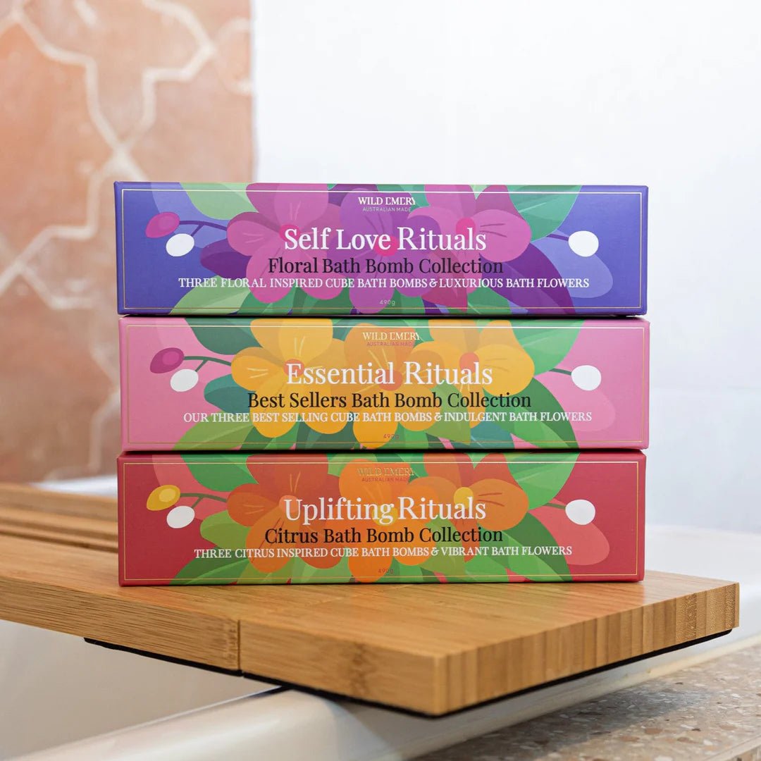Uplifting Rituals - Citrus bath bomb Collection Bath Bomb Wild Emery Pty Ltd