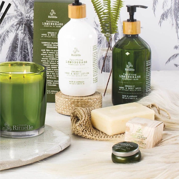 Urban Rituelle 500ml Hand and Body Lotion - LEMONGRASS Candles Urban Rituelle