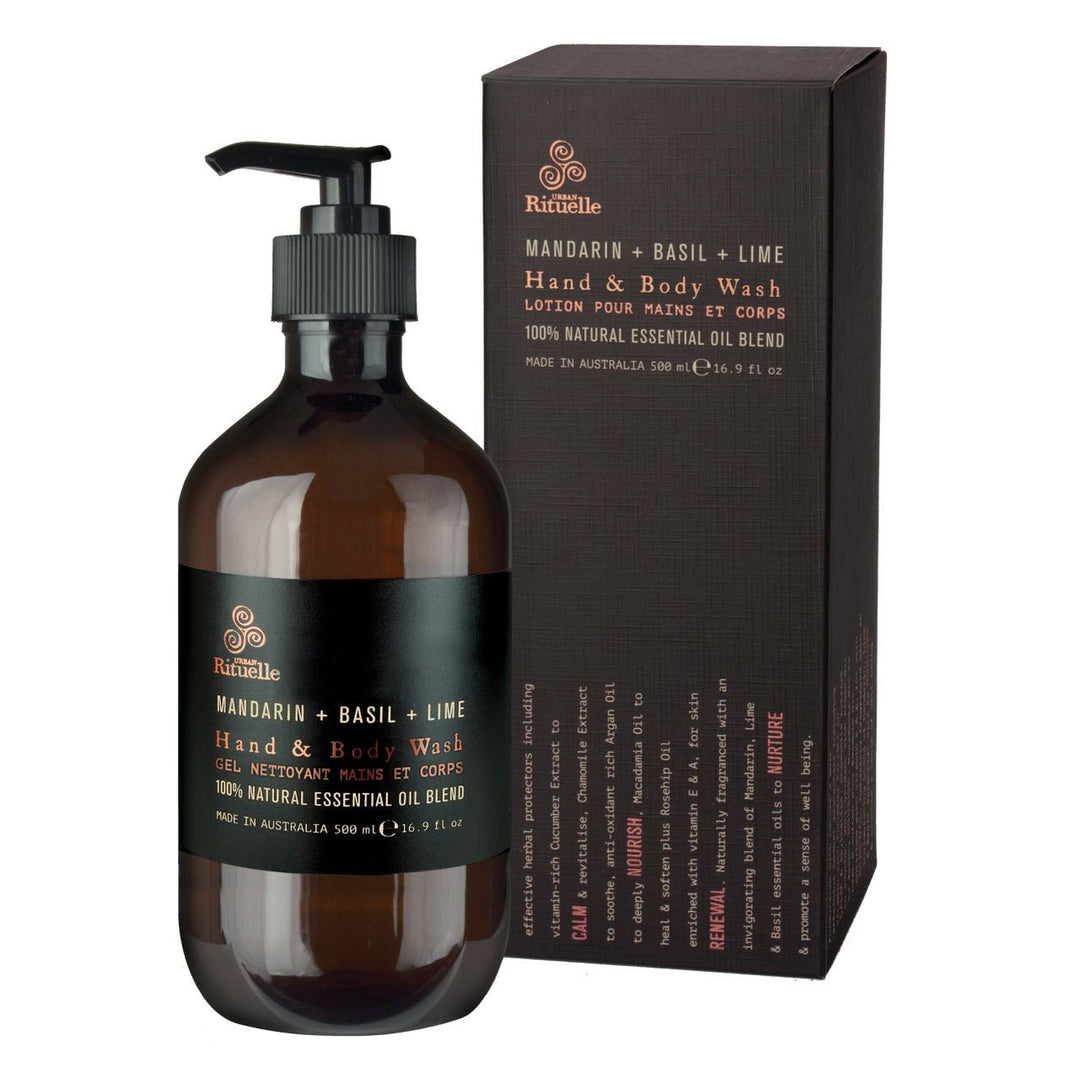 Urban Rituelle EQ 500m Hand and Body Wash - Vanilla body wash Urban Rituelle