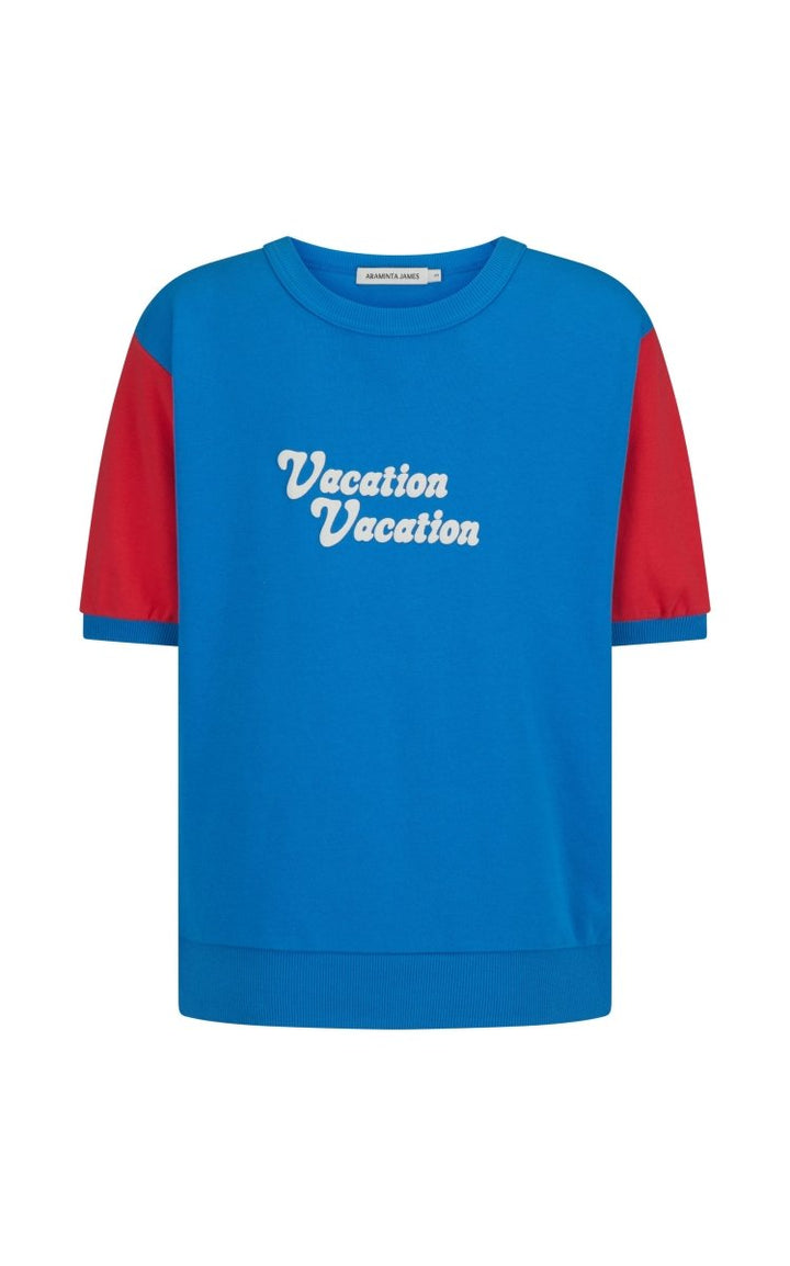 Vacation Top French Blue Araminta James