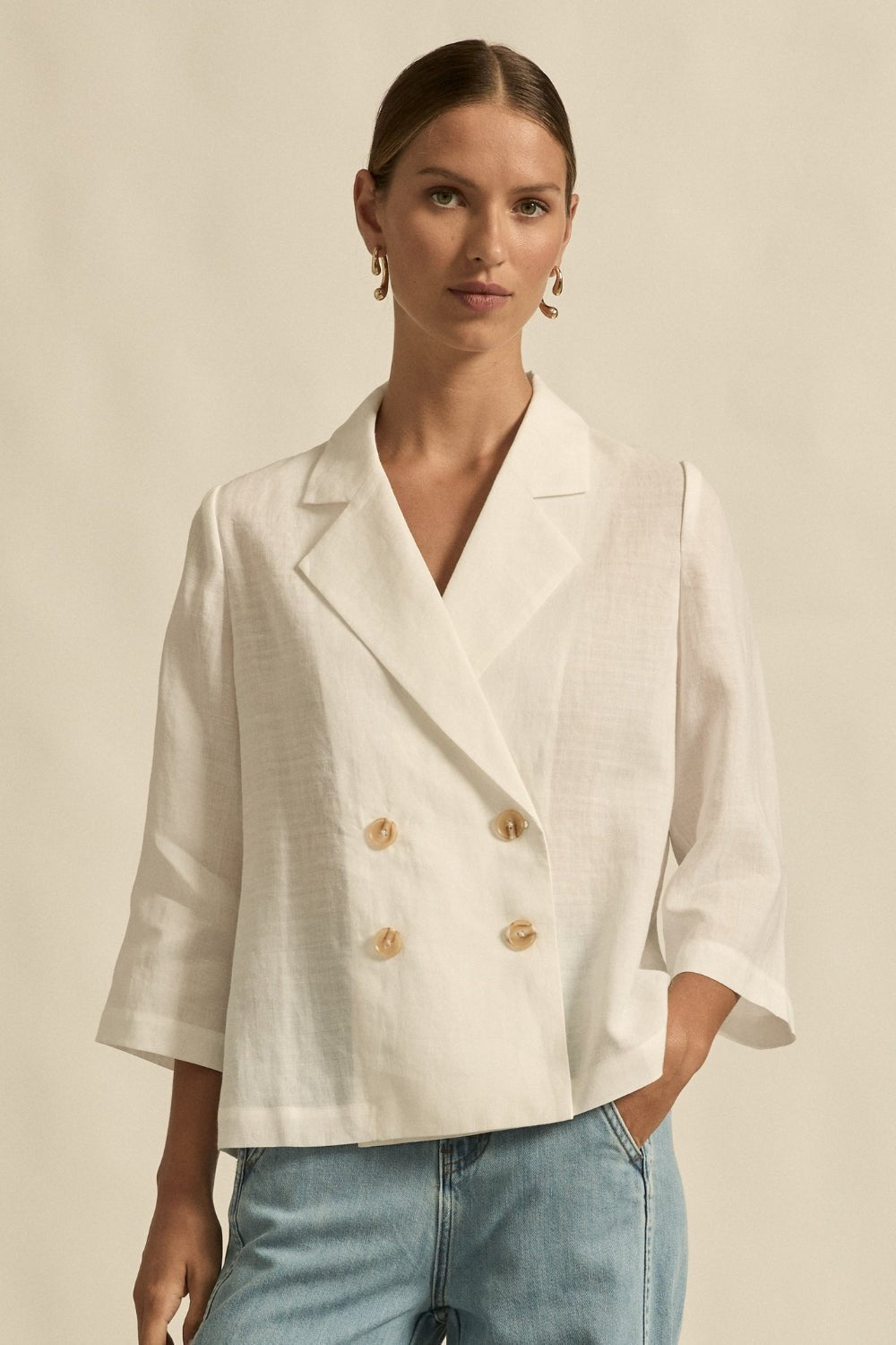valley jacket - porcelain - Stanleyandstone