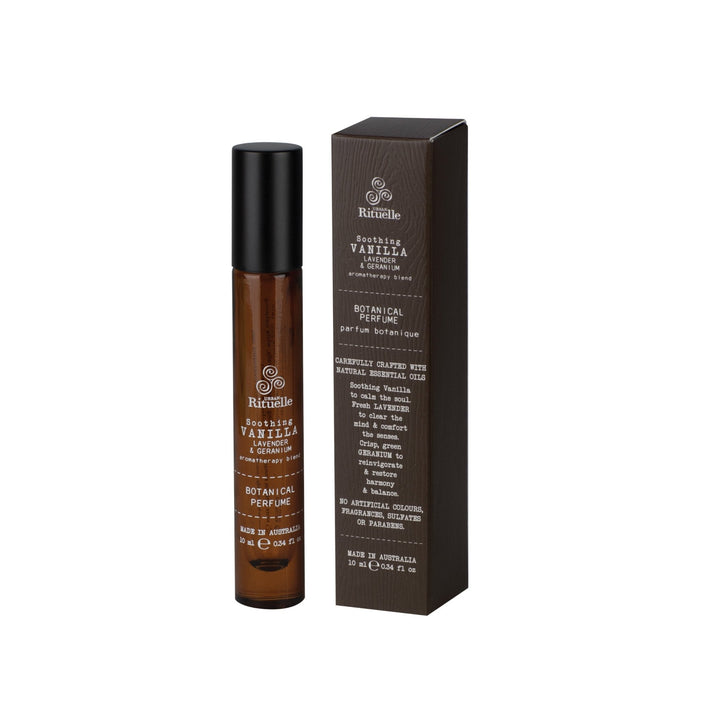 Vanilla, Lavender &amp; Geranium Botanical Perfume | 10ml Perfume Urban Rituelle