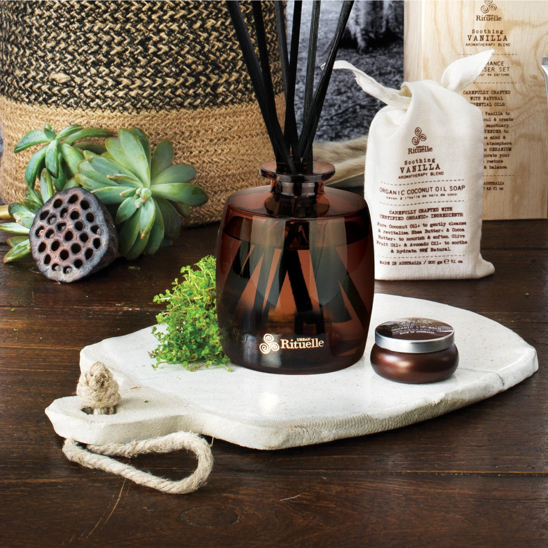 Vanilla, Lavender & Geranium Fragrance Diffuser Set | 220ml Urban Rituelle