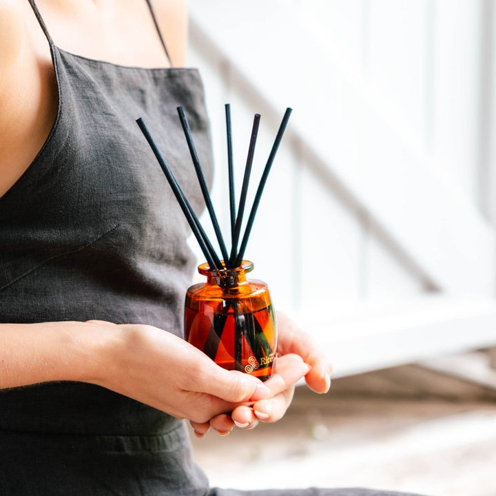 Vanilla, Lavender &amp; Geranium Mini Fragrance Diffuser Set | 90ml Diffuser Urban Rituelle