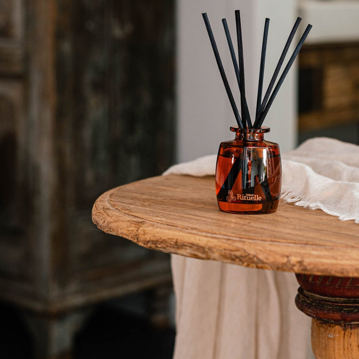 Vanilla, Lavender &amp; Geranium Mini Fragrance Diffuser Set | 90ml Diffuser Urban Rituelle