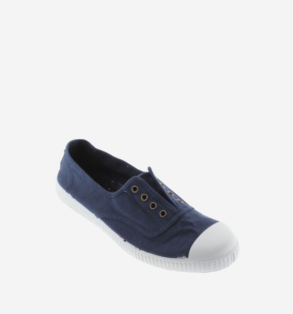Victoria Shoes Canvas Elastic Trainers - Marino Shoes Victoria Shoes