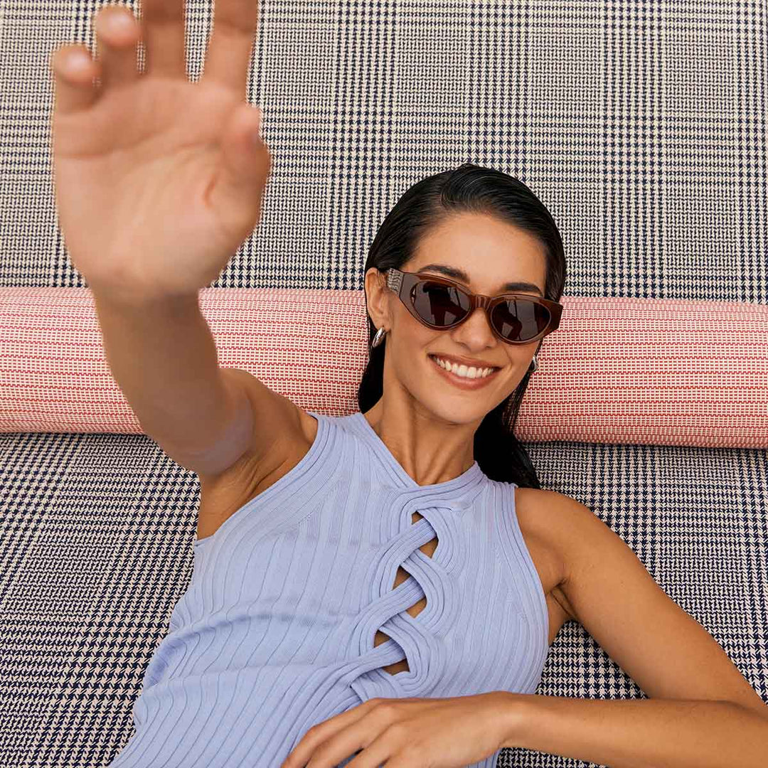 Visceral Sunglasses - Brown Status Anxiety