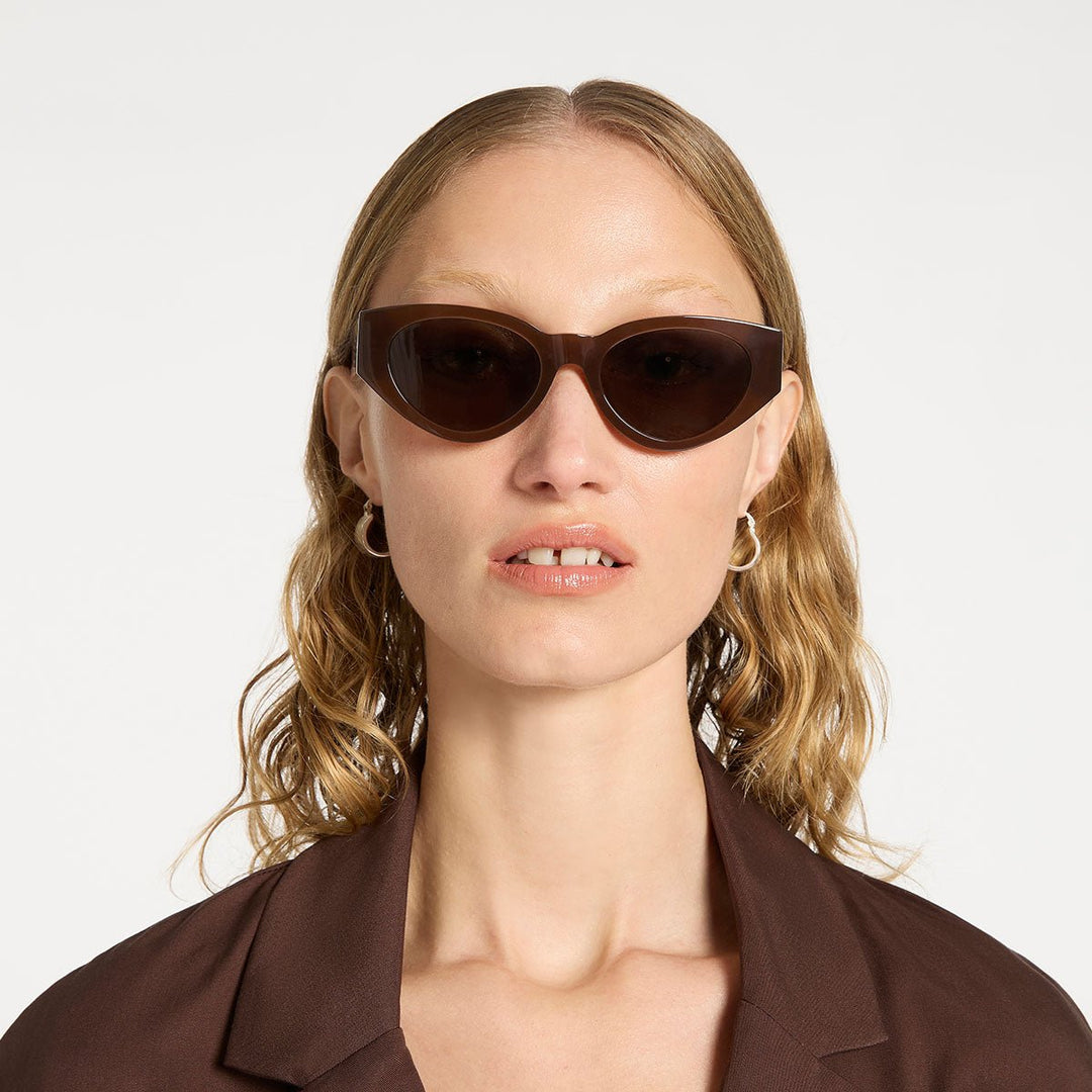 Visceral Sunglasses - Brown Status Anxiety