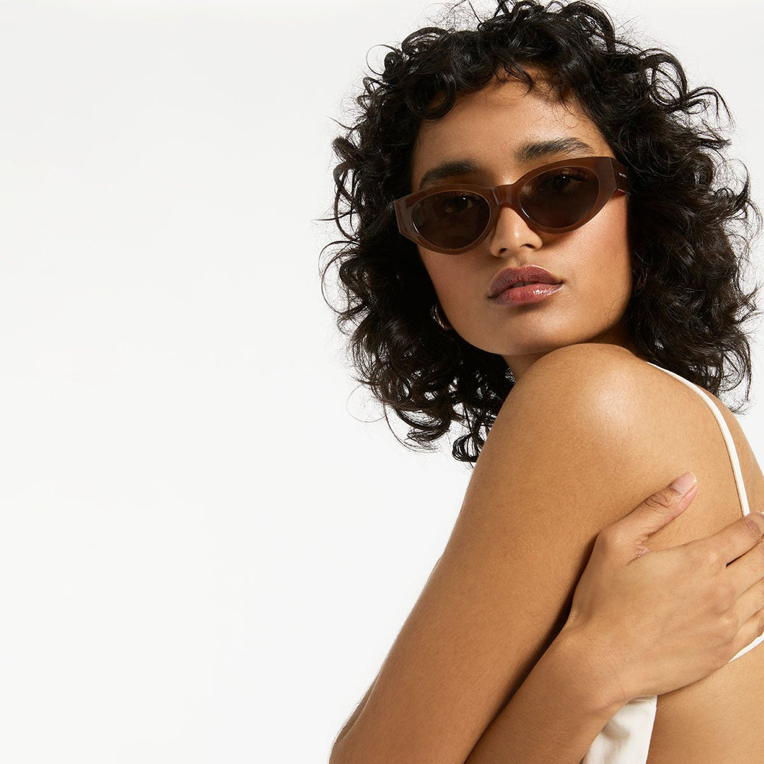 Visceral Sunglasses - Brown Status Anxiety