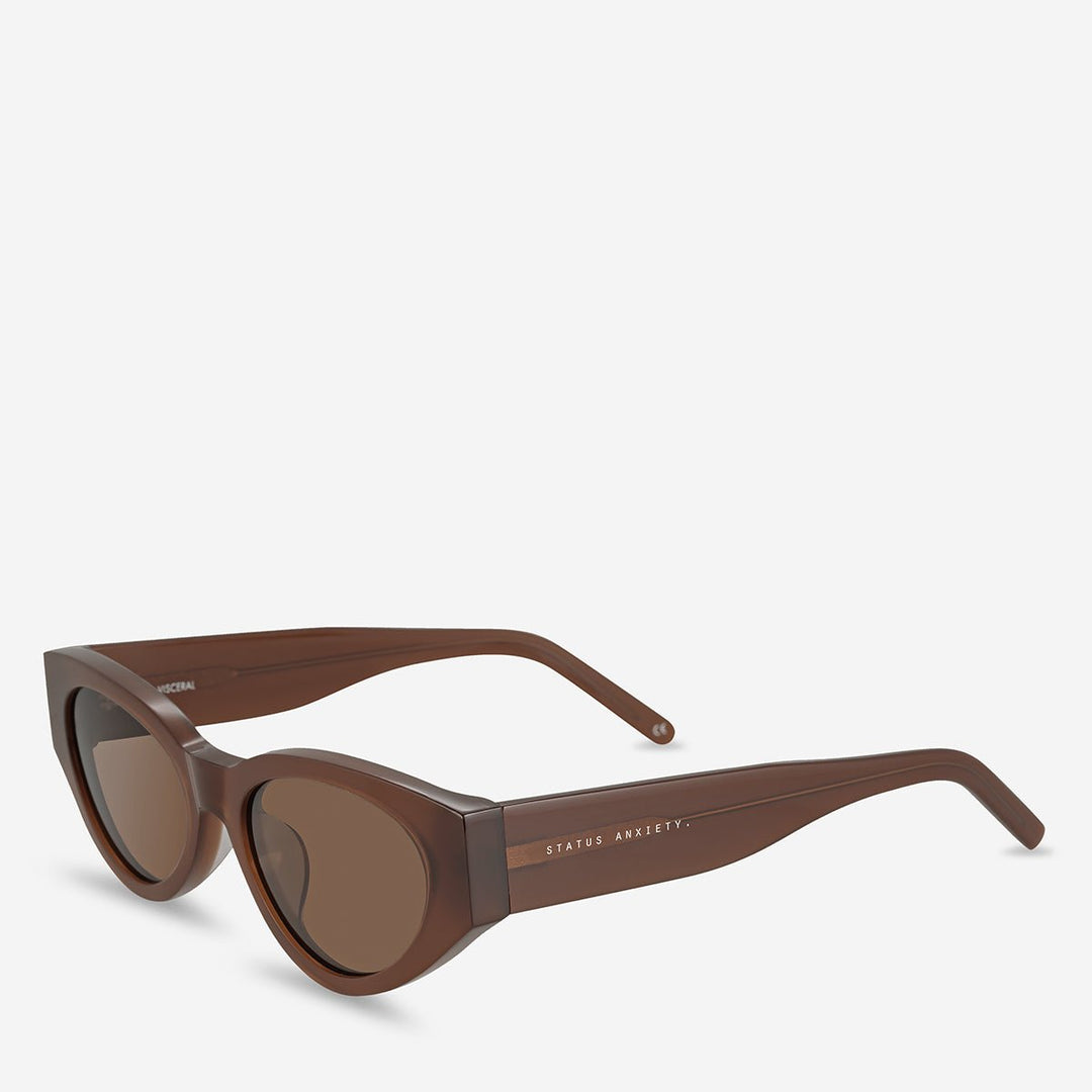 Visceral Sunglasses - Brown Status Anxiety