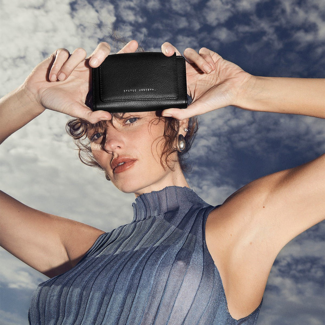 Visions Wallet - Black wallet Status Anxiety