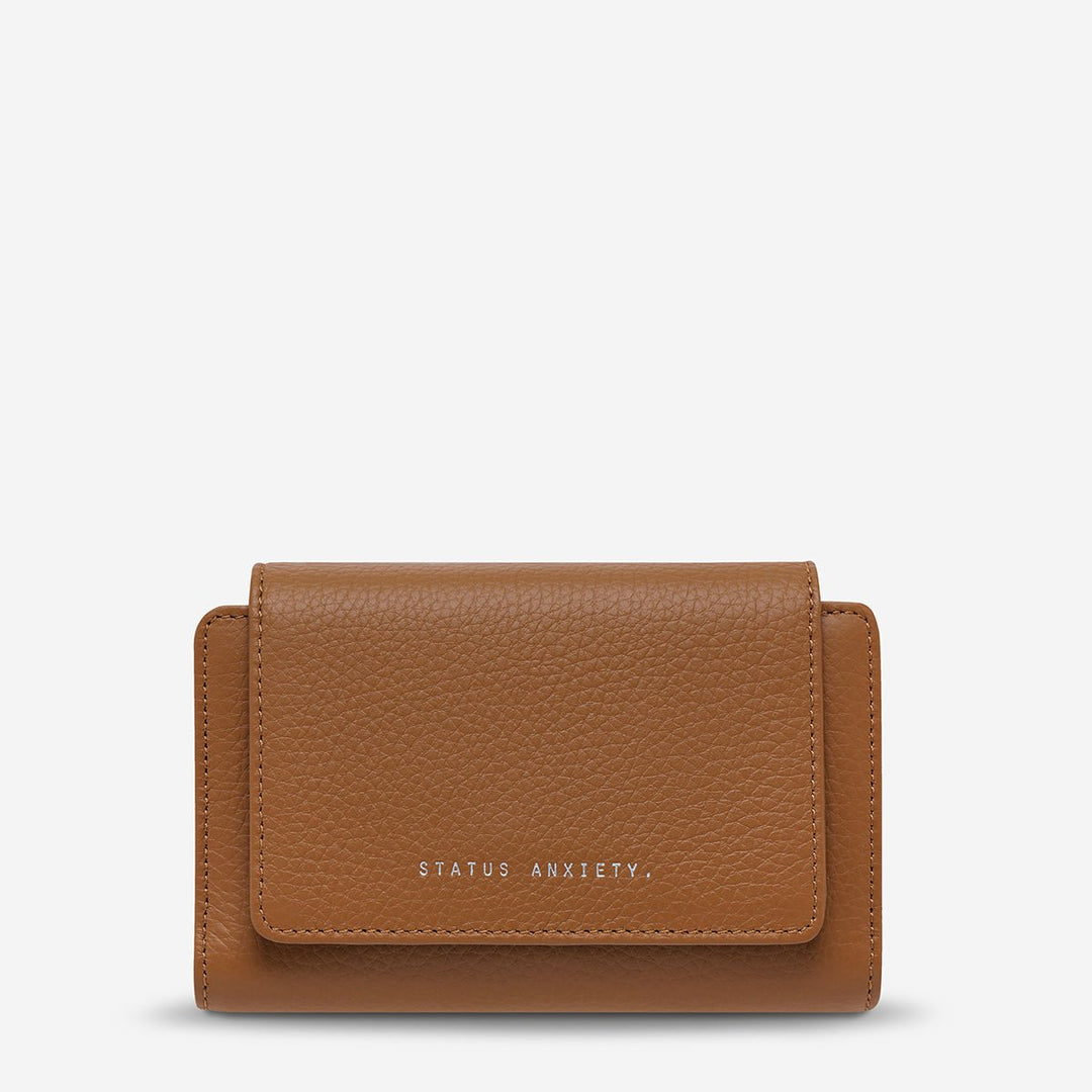 Visions Wallet - Camel wallet Status Anxiety