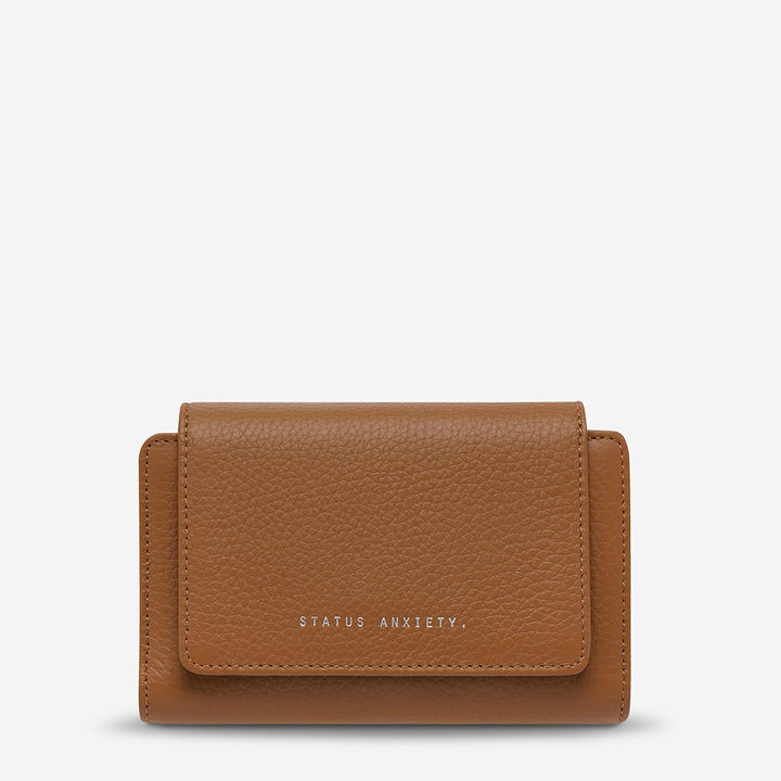 Visions Wallet - Camel wallet Status Anxiety