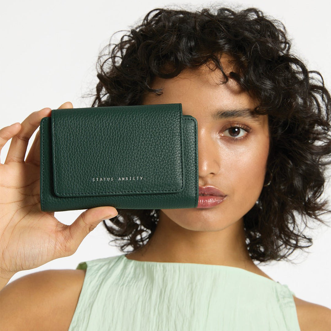 Visions Wallet - Teal wallet Status Anxiety