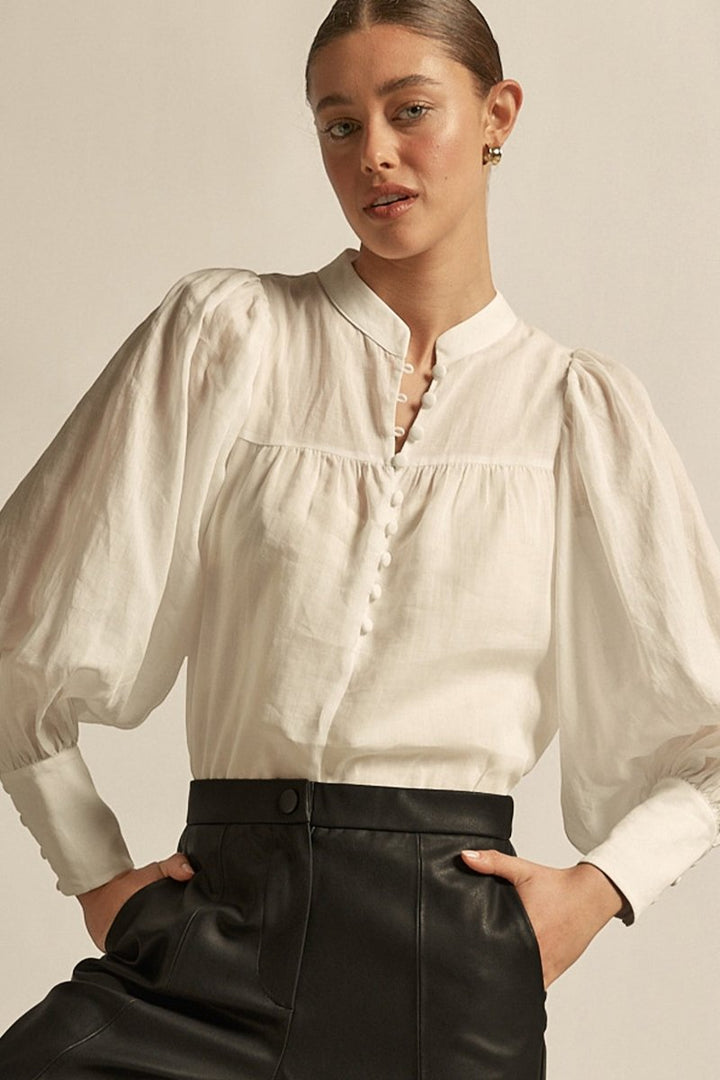 Vista top - Cream blouse Zoe Kratzmann