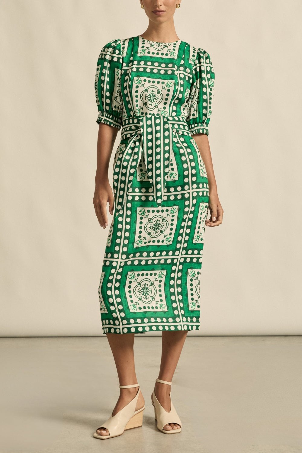 wander dress - parrot scarf - Stanleyandstone