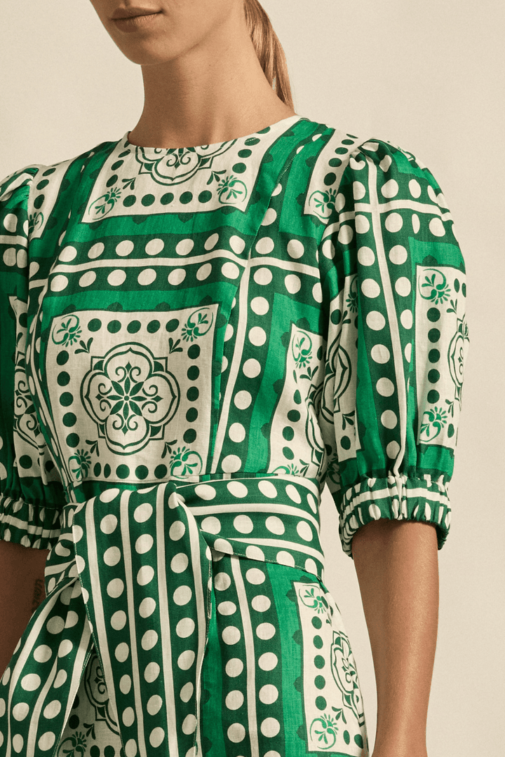 wander dress - parrot scarf Dress Zoe Kratzmann