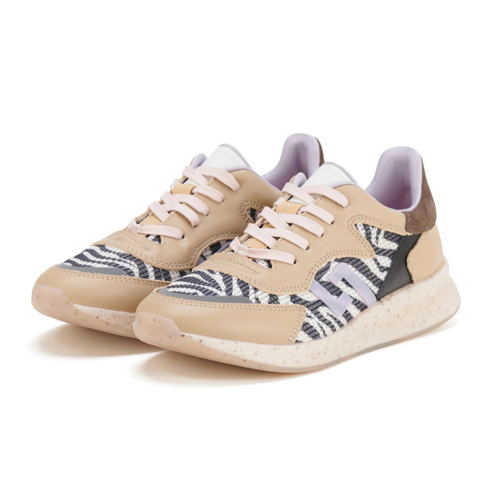 Weekender - Neutral Zebra Shoes Rollie