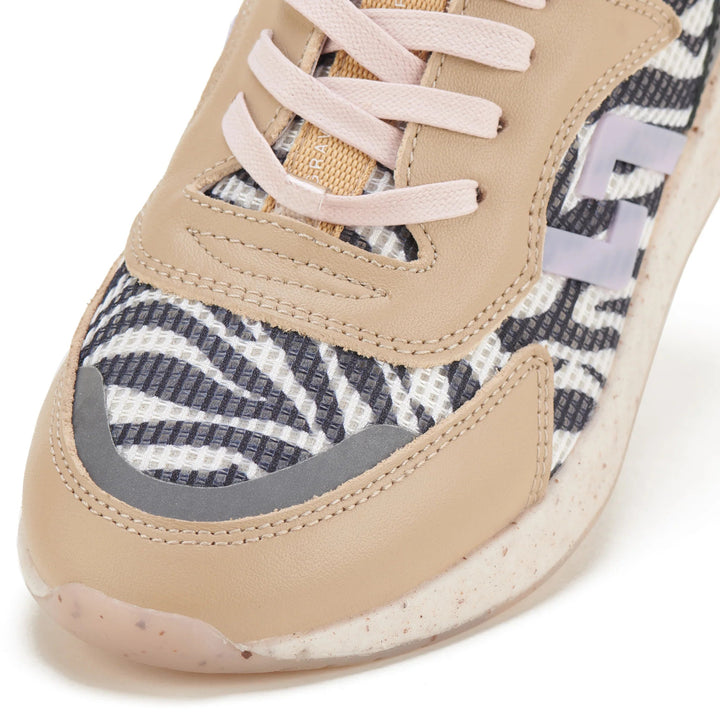 Weekender - Neutral Zebra Shoes Rollie