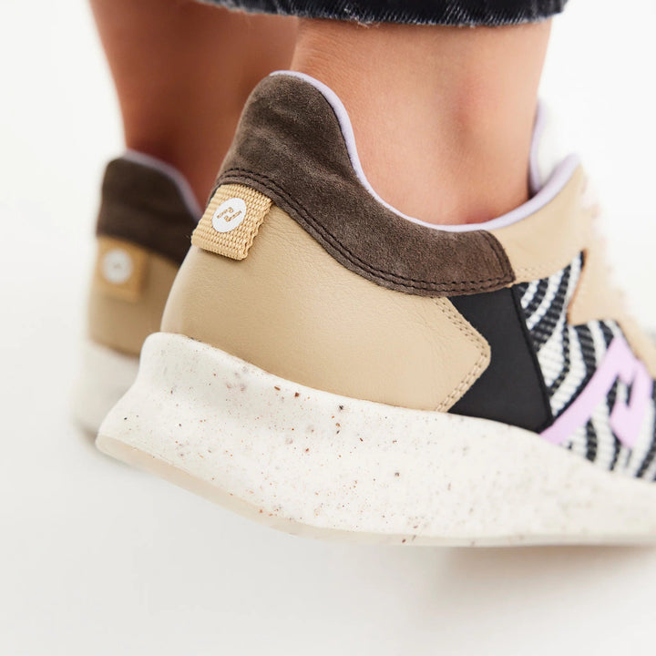 Weekender - Neutral Zebra Shoes Rollie