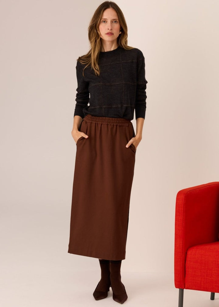 Westin Lurex Check Knit knit POL