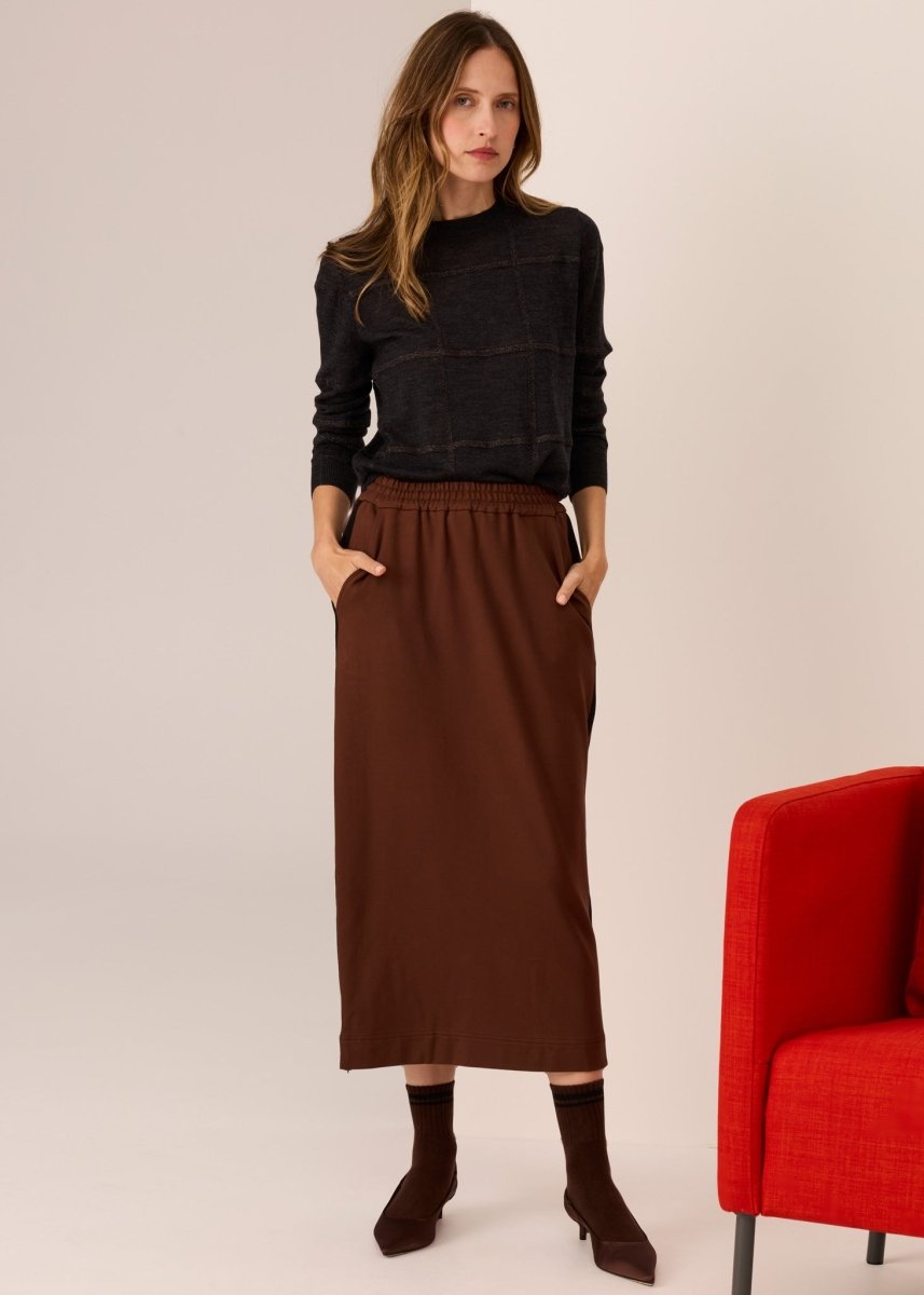 Westin Lurex Check Knit knit POL