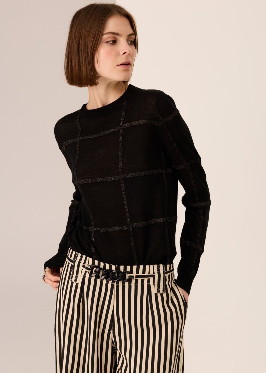 Westin Lurex Check Knit knit POL