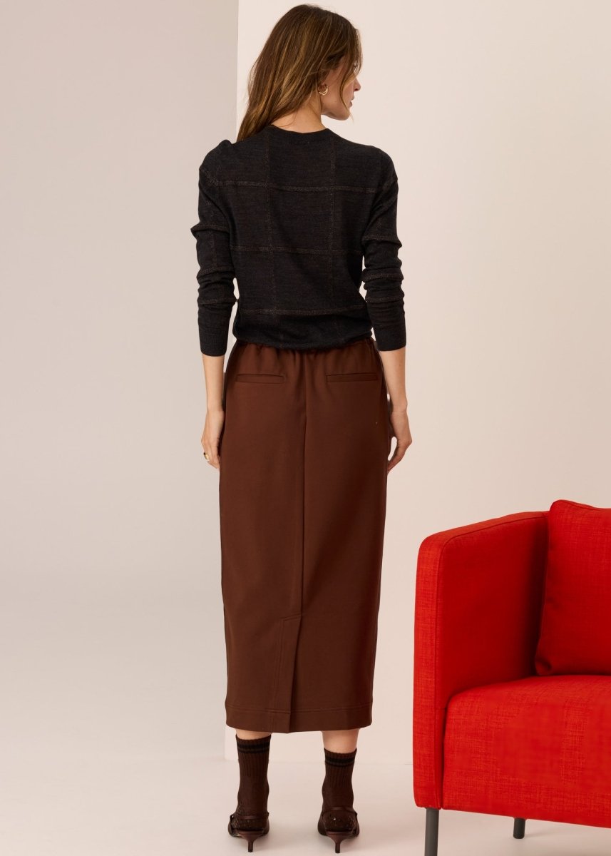 Westin Lurex Check Knit knit POL