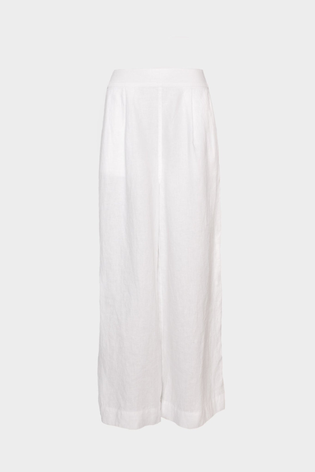 White Marcus Linen Pant - Stanleyandstone