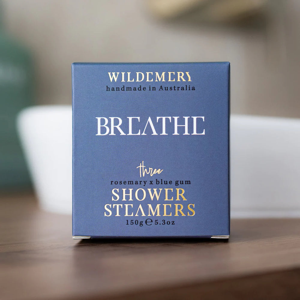 BREATHE Shower Steamers 3 Pack Shower Steamers Wild Emery Pty Ltd   