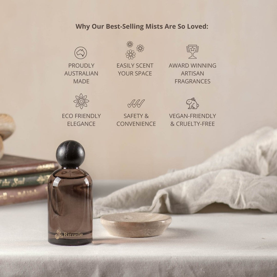 Wild Sage, Bitter Orange, Bergamot, Driftwood<br> Room & Linen Mist | 100ml Urban Rituelle