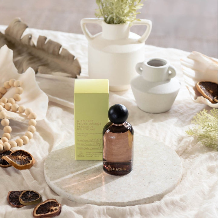 Wild Sage, Bitter Orange, Bergamot, Driftwood<br> Room & Linen Mist | 100ml Urban Rituelle