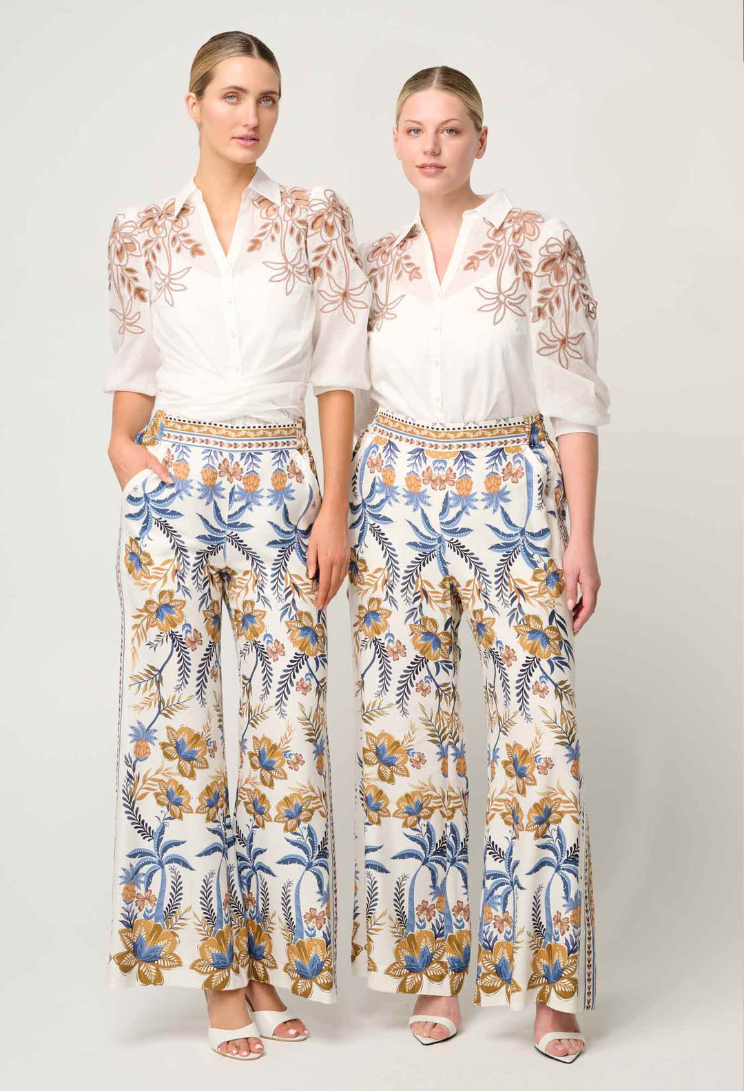 Willow Linen Viscose Pant in Golden Medina - Stanleyandstone