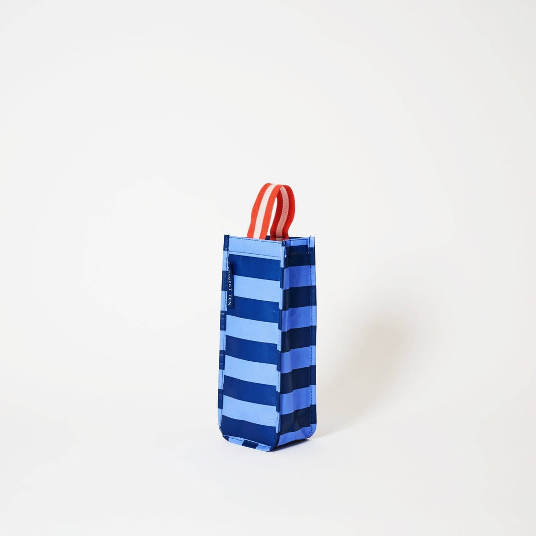 Wine Bag – Blue Stripe Project Ten Pty Ltd