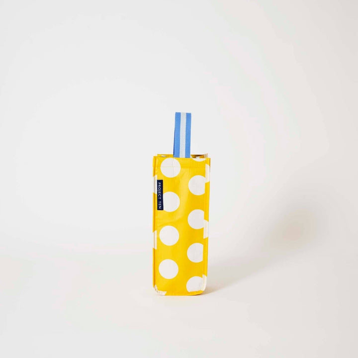 Wine Bag – Yellow Polka Dot - Stanleyandstone