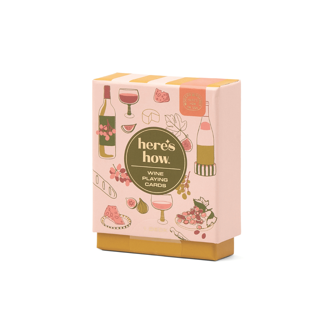 Wine Playing Cards Here's How