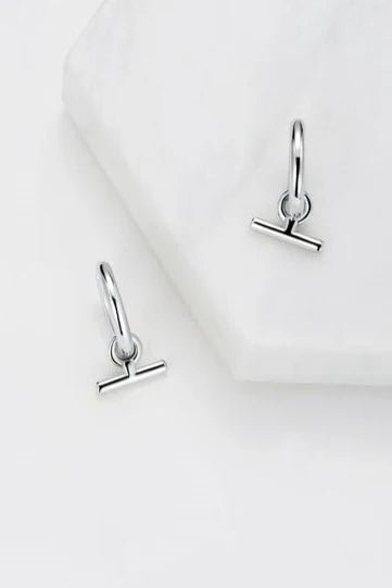 Winnie hoop Silver earing Zafino Jewellery