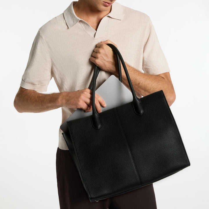 Without Warning Bag - Black Tote Bag Status Anxiety