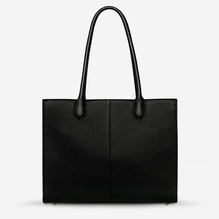 Without Warning Bag - Black Tote Bag Status Anxiety