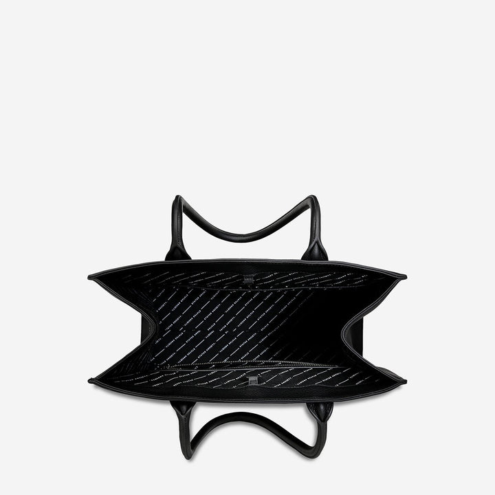 Without Warning Bag - Black Tote Bag Status Anxiety